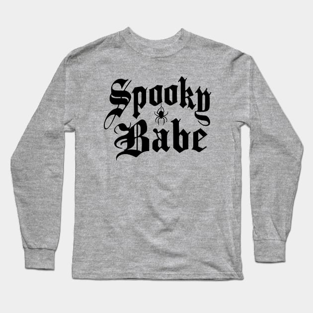 Spooky Babe Long Sleeve T-Shirt by Gothic Rose